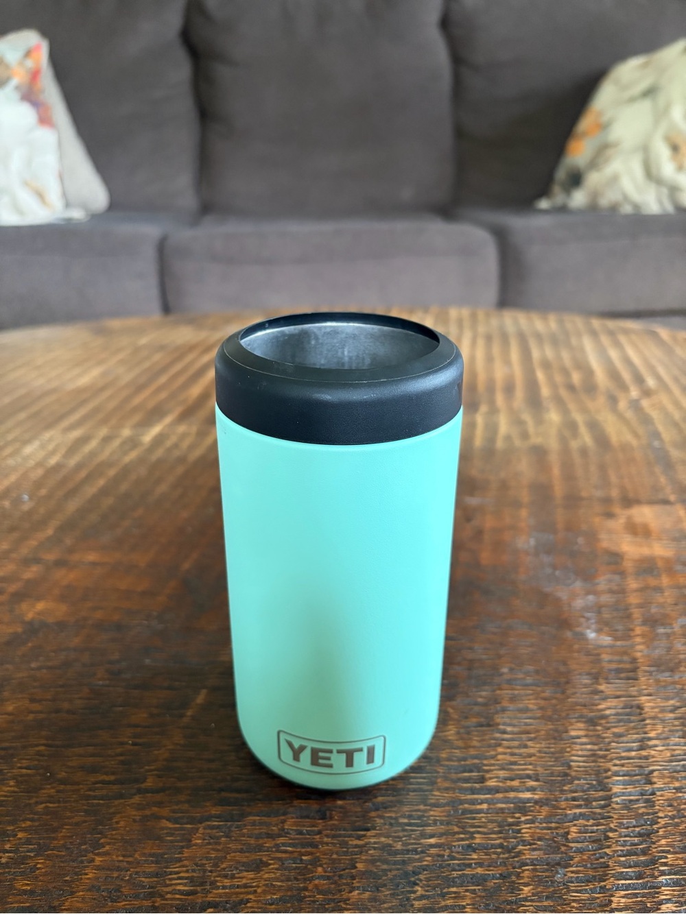16 oz Yeti Rambler Colster Tall Can Insulator for Tallboys - Seafoam Green